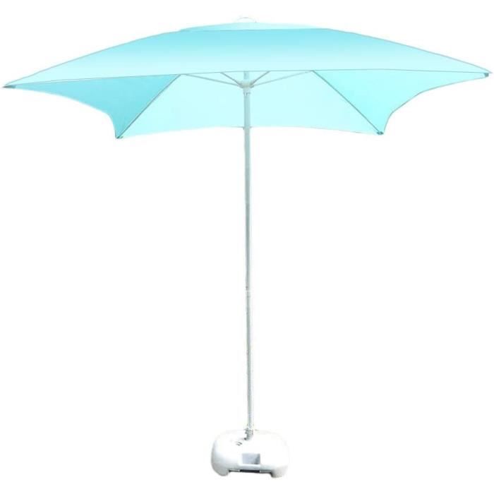 Parasols Patio Deck Parasol De Table De Jardin Carré 6,6 Pieds 2 M