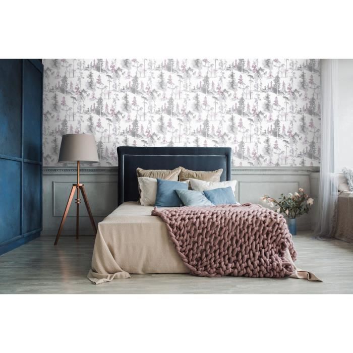 Carta Di Riso For&ecirc;t Myst&eacute;rieuse - 29,7x21 Cm Per Decoupage E Creativit&agrave;