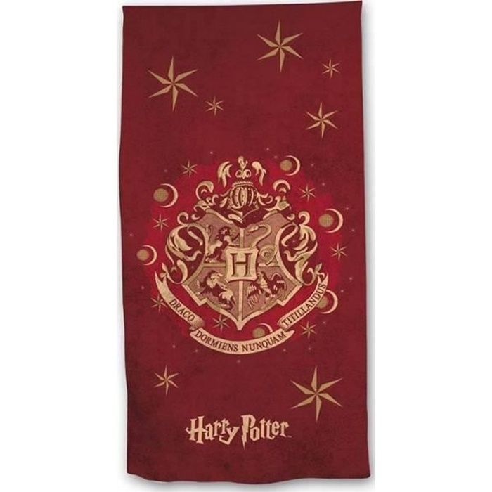 Drap de bain Harry Potter en coton, serviette de plage