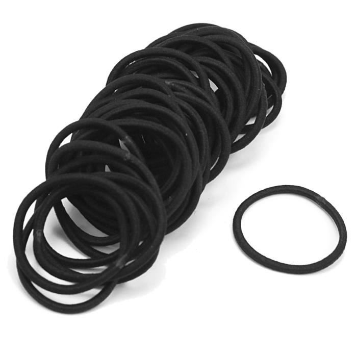 50x Caoutchouc Cordes Anneau Elastique Extensible Queue Cheval