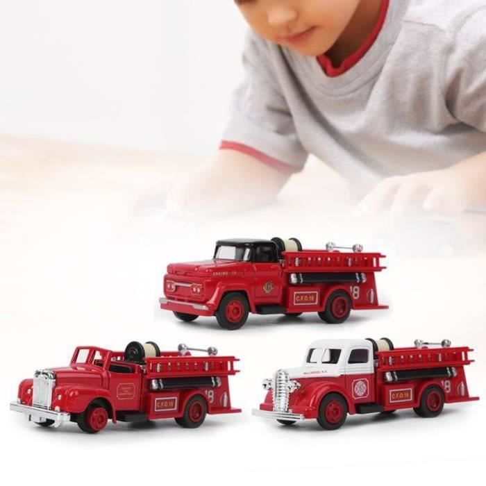 VINTAGE GAMA ALLEMAGNE Camion Pompiers Jouet Friction Testé Ok L 34 cm EUR 140,00 - FR