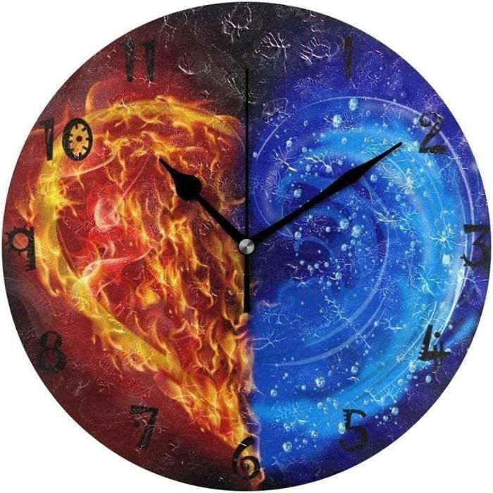 Horloge Murale Originale KAWS - Forme Cœur & Crossbone - Numéro De Série Inclus - Import Du Japon