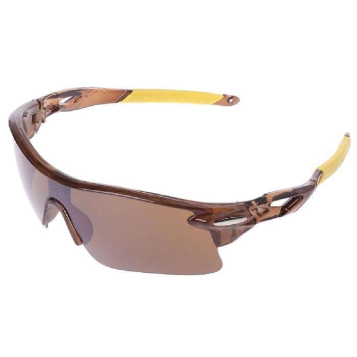 XFSRG Lunettes De Soleil Polarisées Cyclisme Contre Le Vent Protection