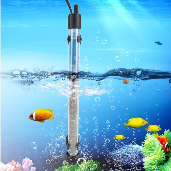 DUO 300W Chauffe-eau d'aquarium Chauffage Pour Aquarium Réservoir d'eau durable