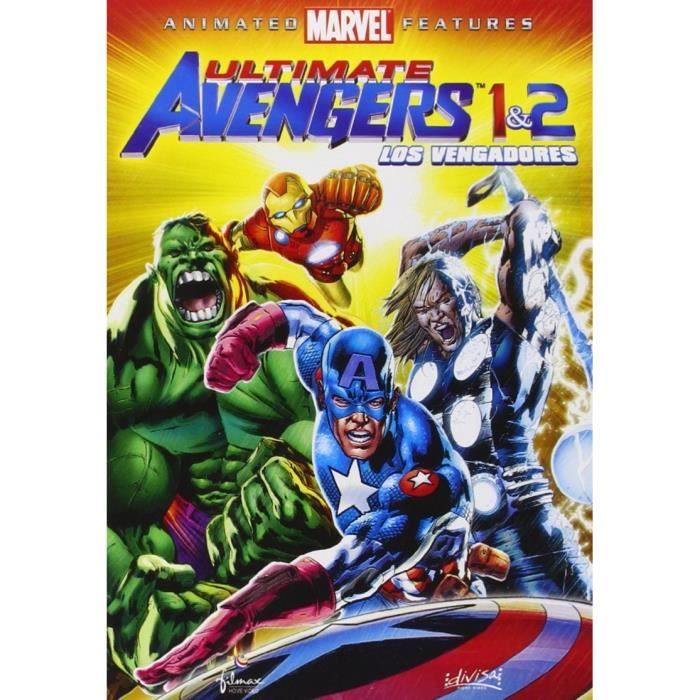Ultimate Avengers - The Movie + Ultimate Avengers 2: Rise of the Panther ( AVENGERS: ULTIMATE AVENGERS + ULTIMATE AVENGERS 2, - Cdiscount DVD