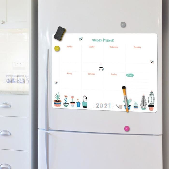 Calendrier Magnétique 2026 - Vue Mois Par Mois (janvier à Décembre) - Pour Frigo Ou Tableau - Design Catalan Avec Fêtes Locales