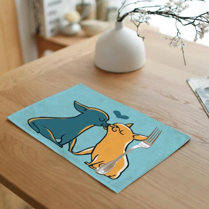 Torchon Bouledogue Français Crème, Torchon Drôle à Vaisselle