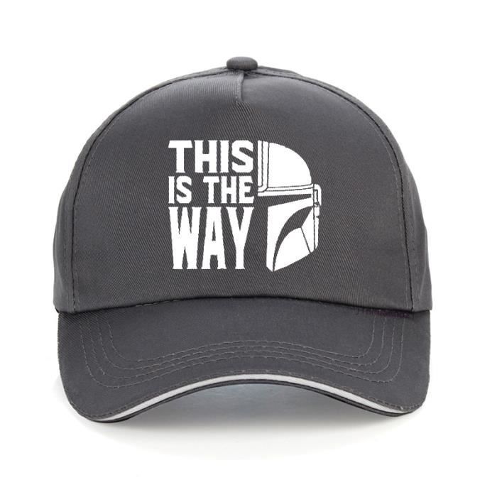 Ceci Est Ma Facon Mandalorian Hommes Casquette De Baseball Bebe Yoda Ete Loisirs Papa Chapeau S Gris Cdiscount Pret A Porter