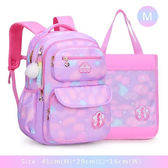 Violet 2 Large Capacity Set Backpacks School Bags For Teenage
