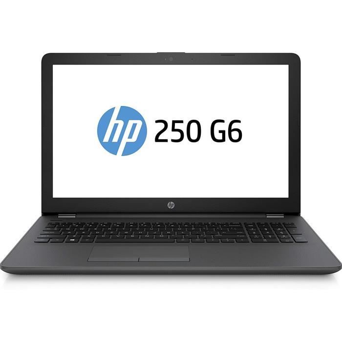 Top achat PC Portable HP 250 G6 Ordinateur Portable Hybride 15,6" Noir (Intel Celeron, 4.0 Go de RAM, 500 Go, Windows 10 Home), [Version Espagnole] pas cher