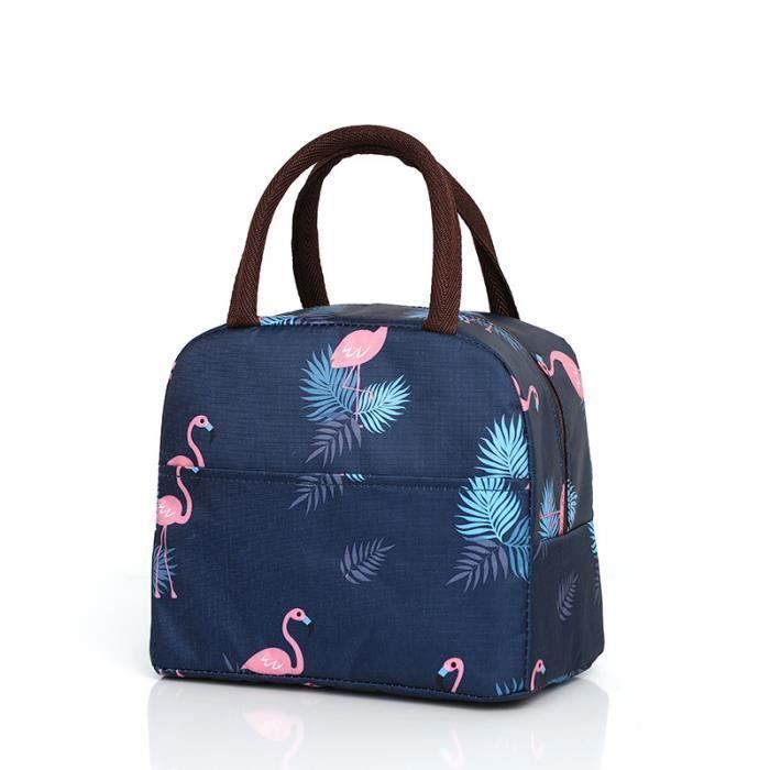 Sac à Lunch Pour Femme, Sac Isotherme Pour Homme Avec Double Compartiment, Petit Sac