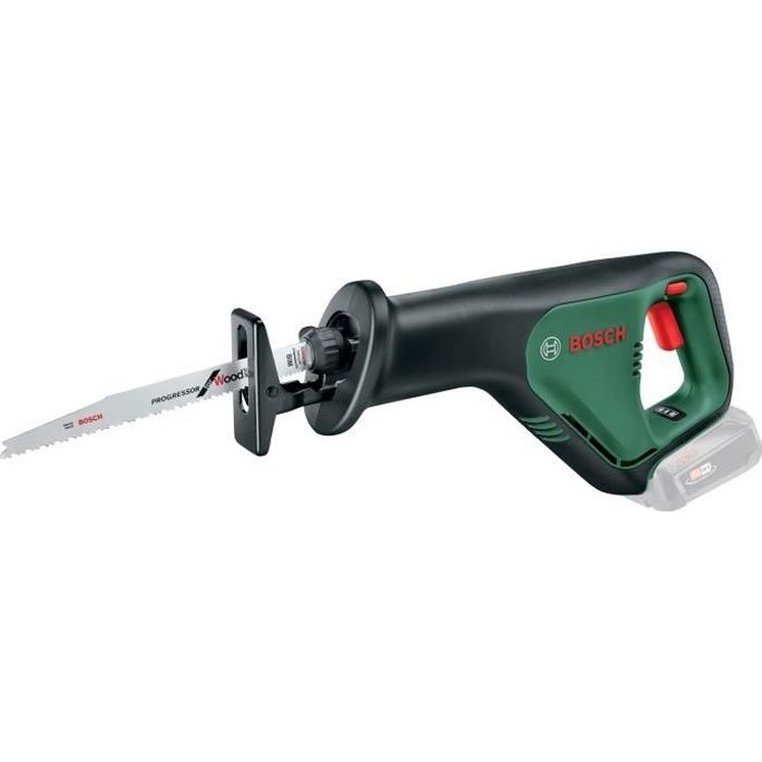 Scie sabre sans fil BOSCH AdvancedRecip 18 - Coupe bois 100 mm - 3100 courses/min - SDS - Sans batterie ni chargeur