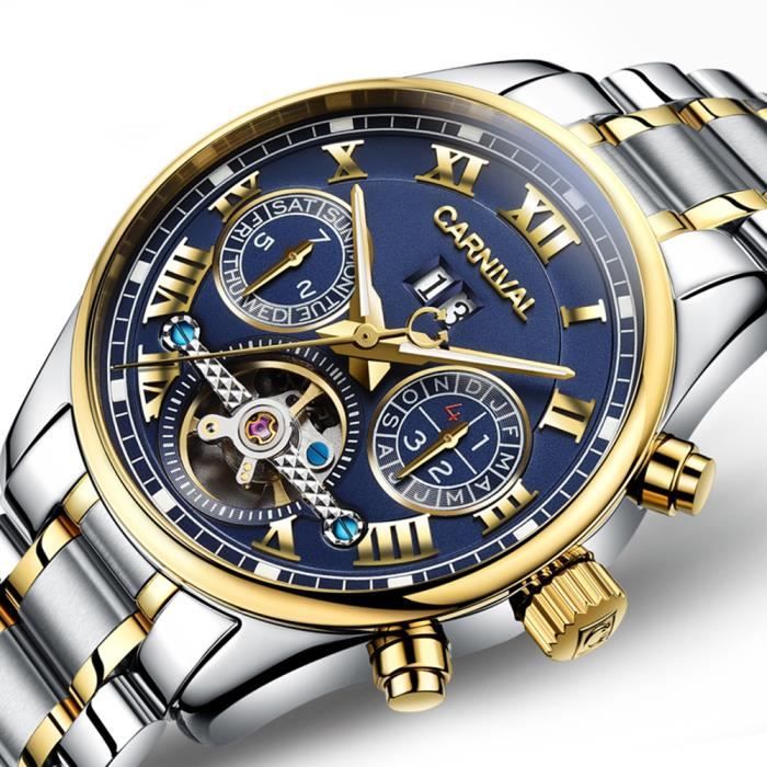 Montre homme carnival luxe prix 2025