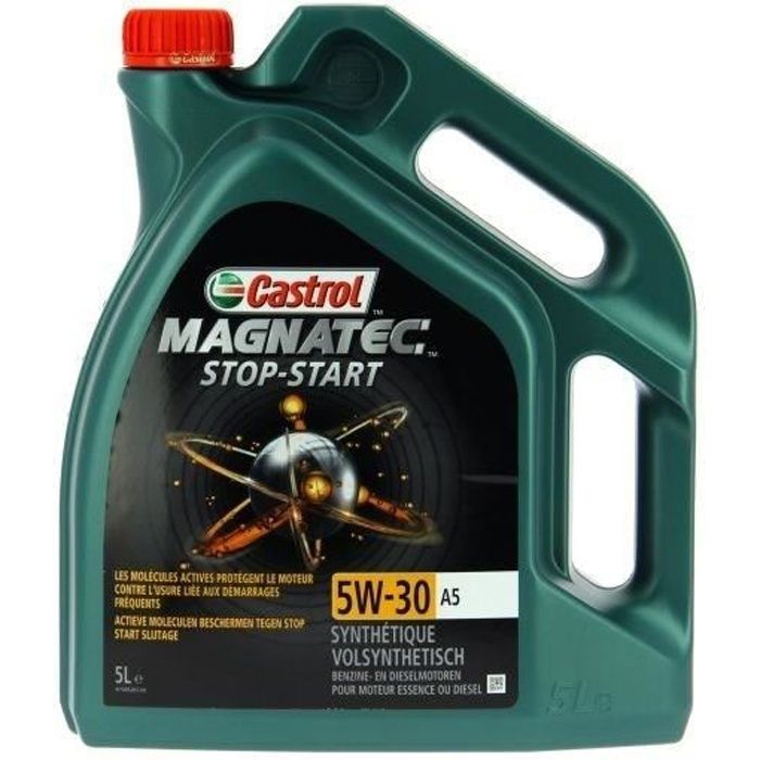 CASTROL Huile moteur Magnatec Stop-start 5W-30 A5 - 5 L