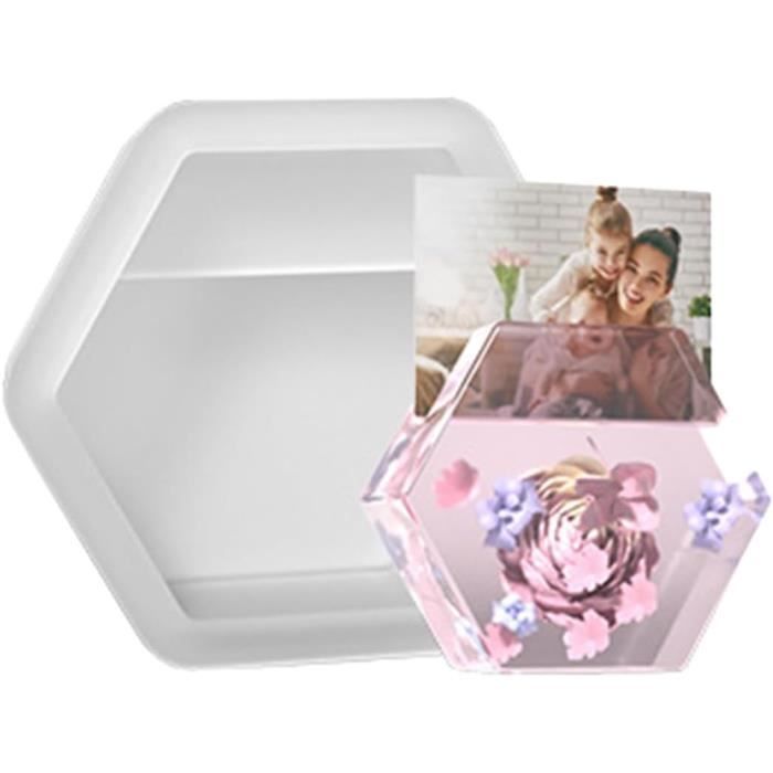 6x Epoxidharz Formen Herz - Silikonformen Für Visitenkartenhalter & Deko