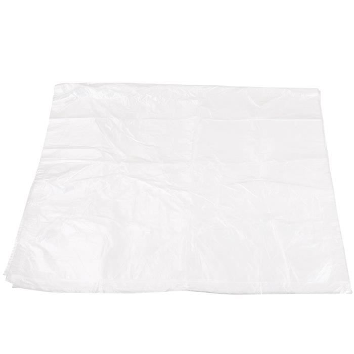 100 Housses Jetables Siège Auto Transparentes - Protection Anti-poussière, Poils, Saletés