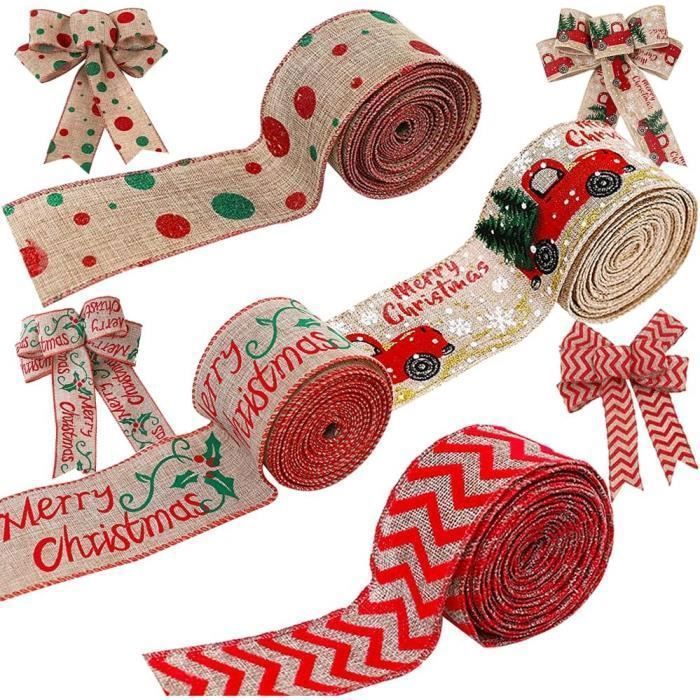 Bobine De Ruban,Rouleau De Ruban En Toile De Jute, Naturel, Vintage