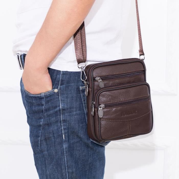 Besace homme sales pas cher
