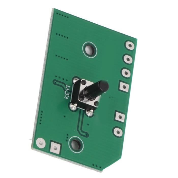 Circuit Imprimé LED Flamme – Effet De Lumière Vacillante – 3-5 V – PCB Compact – Décoration Bougie Et Bricolage