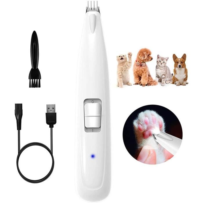Comparer les prix de Tondeuse à Poils d'animaux Rasoir électrique pour Poils d'animaux Rasoir à Poils de Patte pour Chiens et Chats Rechargeable