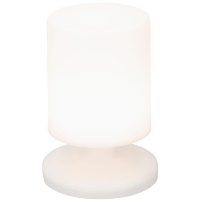 lampe de table d'extérieur - grundig - led - blanc - piles