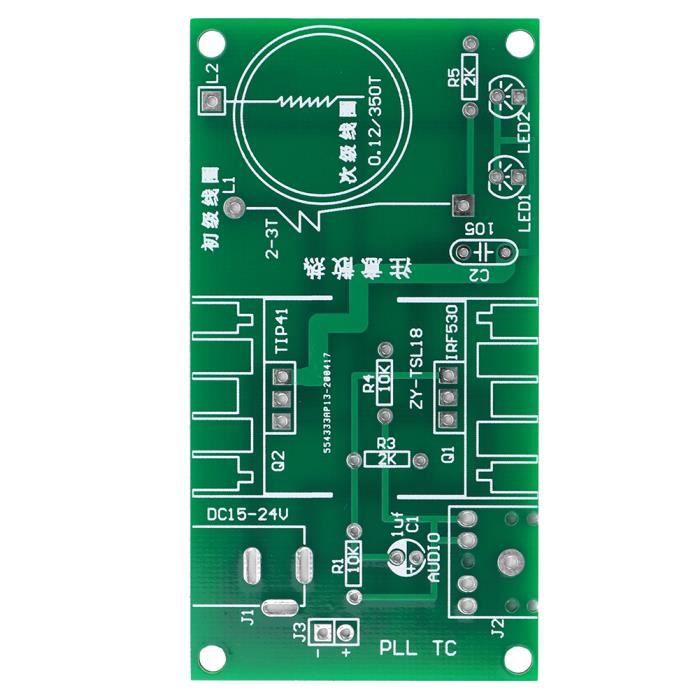 Create Idea Kit Transformateur Haut-Parleur à Bobine – DIY Tesla Sans Soudure, 15W