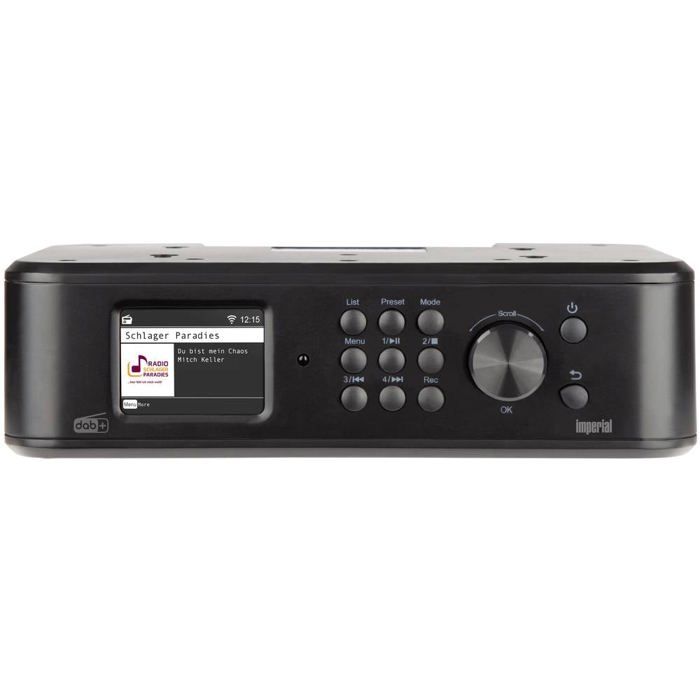 Imperial DABMAN i460 (sw) Radio de cuisine Internet Internet DAB+ FM FM Bluetooth radio internet FM USB WiFi ra