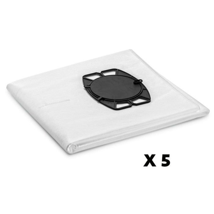 Sacs filtrants en non tissé KARCHER 5 pièces 65 2.885 753.0 pour NT 65 NT 70 NT 72 NT 75