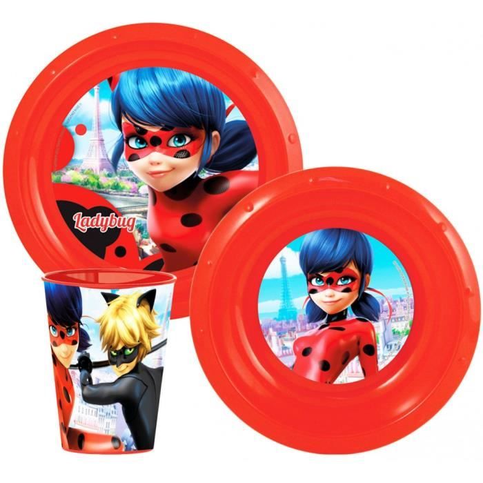 DISNEY REINE DES NEIGES - Ensemble repas 3 pièces (assiette, bol, verre