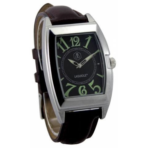 MONTRE LAGUIOLE VERSOLS BRACELET CUIR MARRON Marron Noir Achat