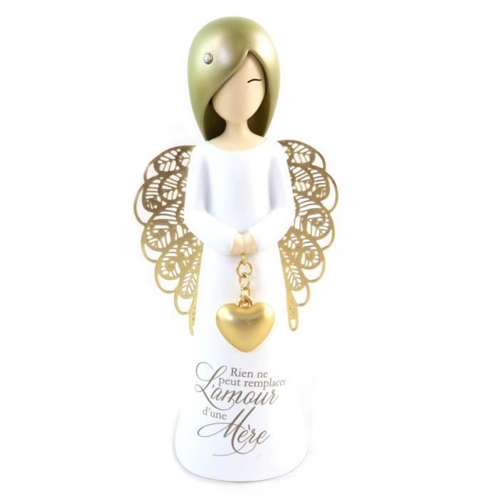 Petit ange en céramique peint à la main. Édition limitée