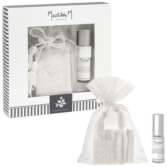 Mathilde m parfum d ambiance fleur de coton - Achat / Vente pas cher