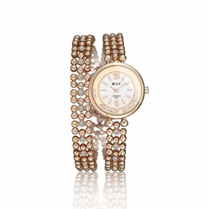 Montre bracelet bijou femme clearance
