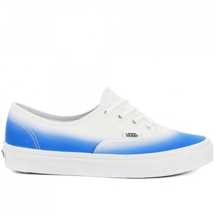 vans bleu et blanc