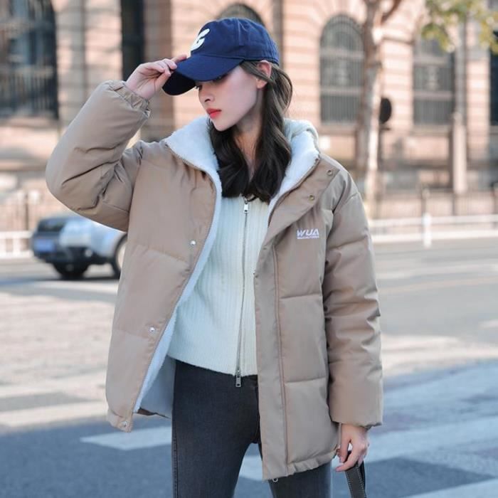 Manteau mouton beige femme best sale