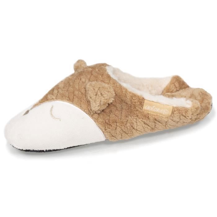 Chausson isotoner 2025 femme