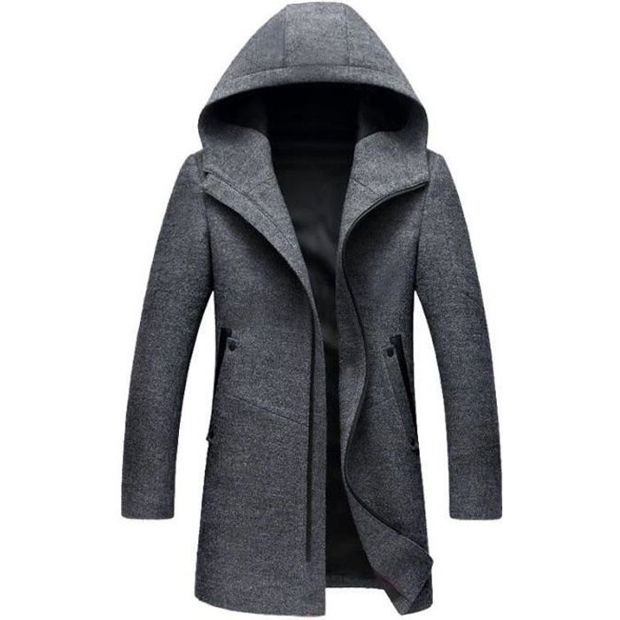 trench fourrure homme