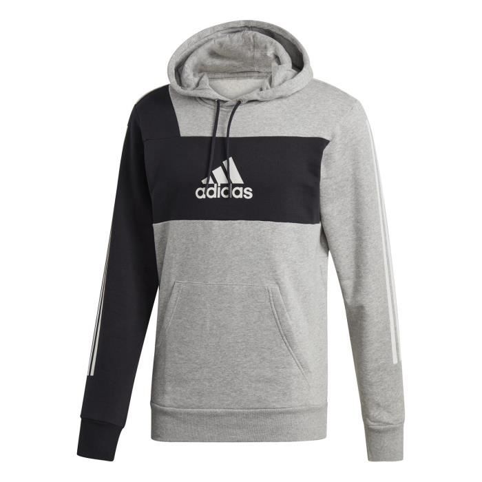 sweat adidas gris homme