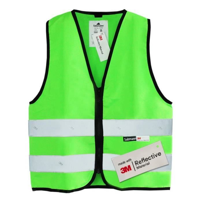 Gilet De Sécurité Haute Visibilité Salzmann – Réfléchissant 3M Personnalisable Avec Logo – EN20471 Certifié