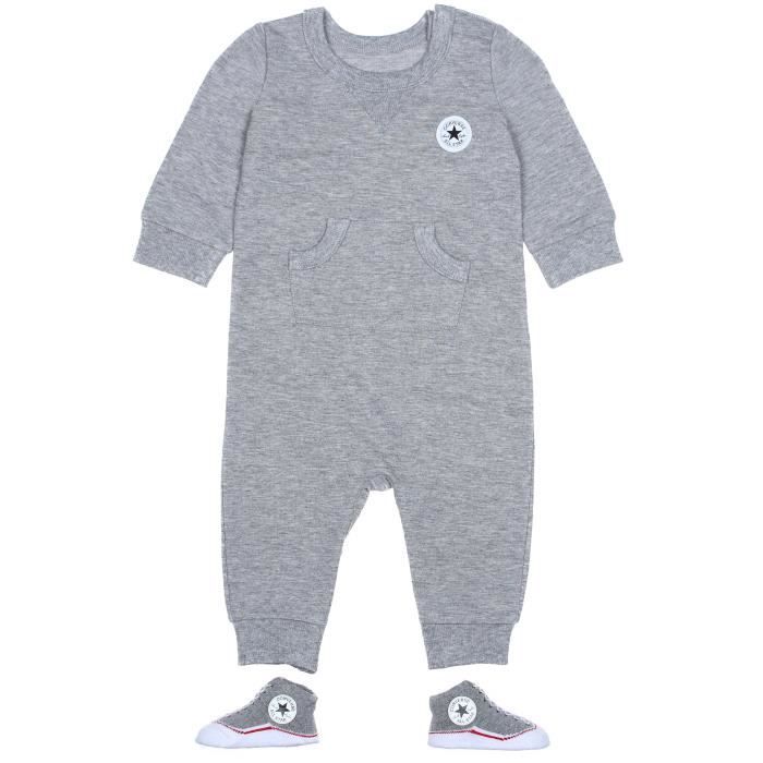 Ensemble Bebe Converse 56a144 042 Gris Gris Cdiscount Pret a Porter