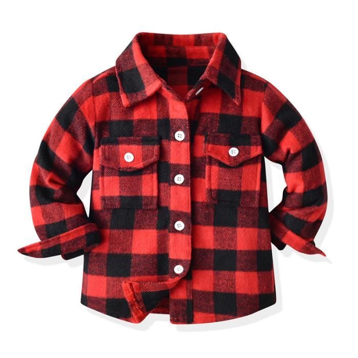 Chemise a carreaux enfant cheap