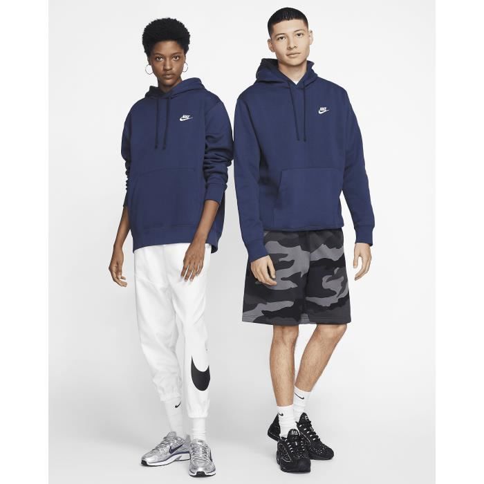 Sweat a capuche best sale nike bleu marine