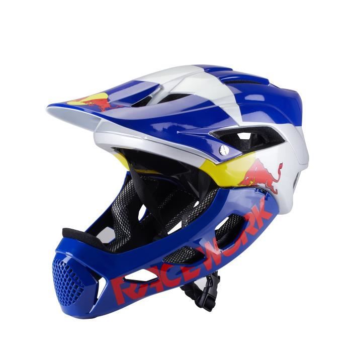 Casque de vélo,HASSNS Casque Léger de vélo ou Moto pour hommes, Accessoire  de Cyclisme ou de Motosport, Taille- Red Bull[E7] - Cdiscount Sport