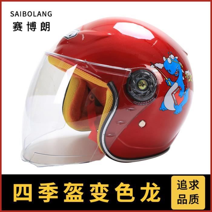 Casque Enfant Caneem – PVC + EPS Haute Densité, Réglable 53-55 Cm, Aérations – Vélo, Roller, Trottinette – 3-8 Ans