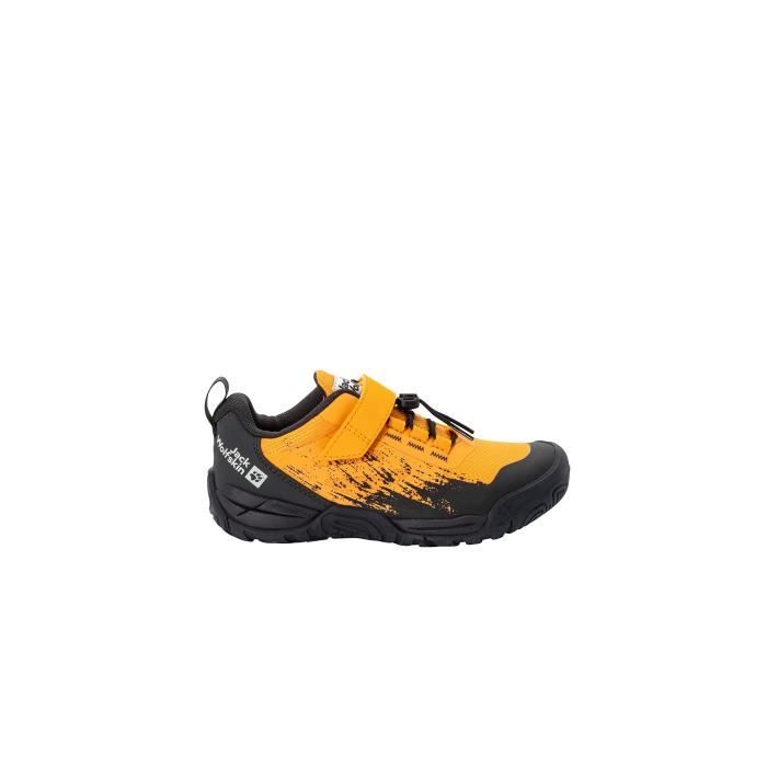 Jack Wolfskin Vili Action Low enfant - baskets multi-usage orange pop scratch t.39 Jack Wolfskin Vili Action Low enfant - baskets multi-usage orange pop scratch t.39