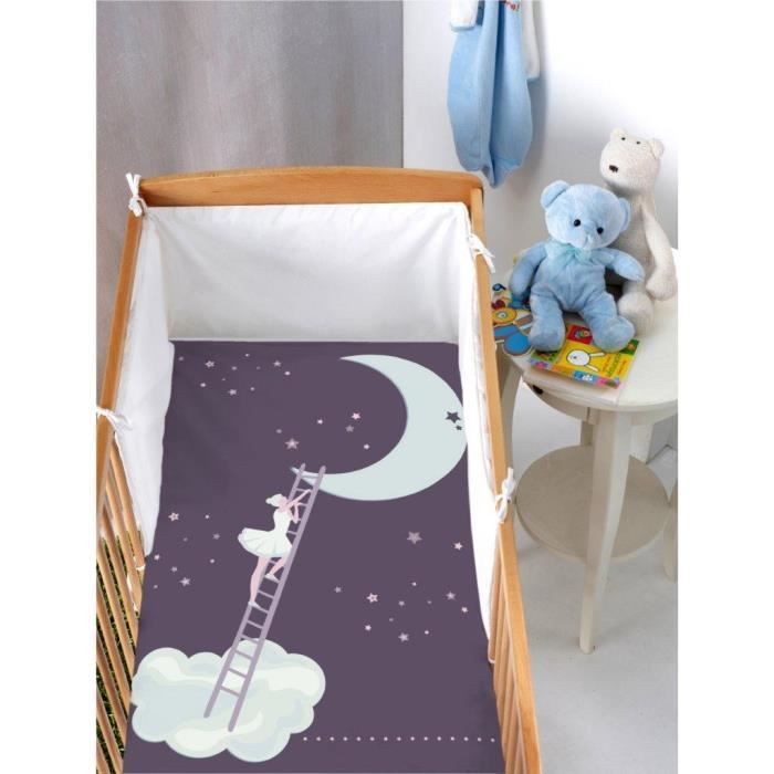 Housse De Couette Bebe Danse 100 X 1 Cm Achat Vente Housse De Couette Seule Cdiscount
