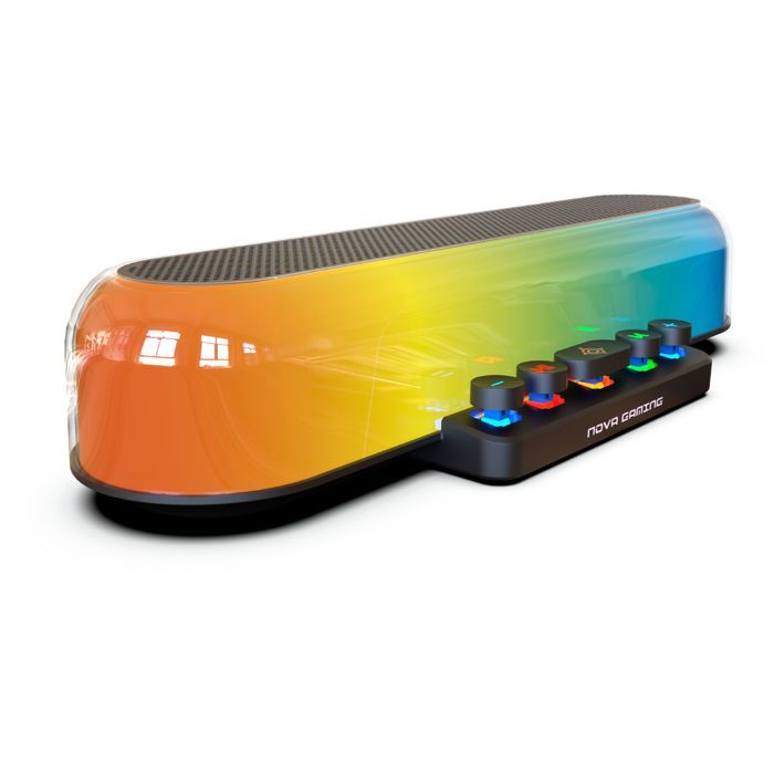 Barre De Son Nova Gaming GS205 URSAE – 10W, Bluetooth 5.3, RGB - vue 2