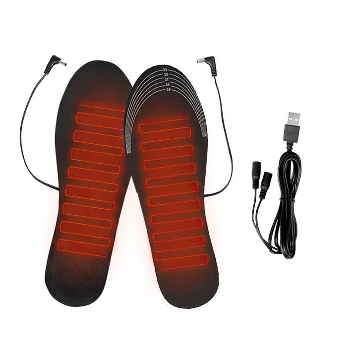 Semelles Chauffantes USB En EVA, Découpables, Réutilisables, Pour Chasse, Randonnée, Ski – épaisseur 5 Mm
