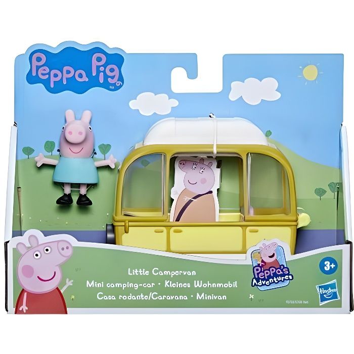 peppa pig figurine  mini camping-car - 5010993933143