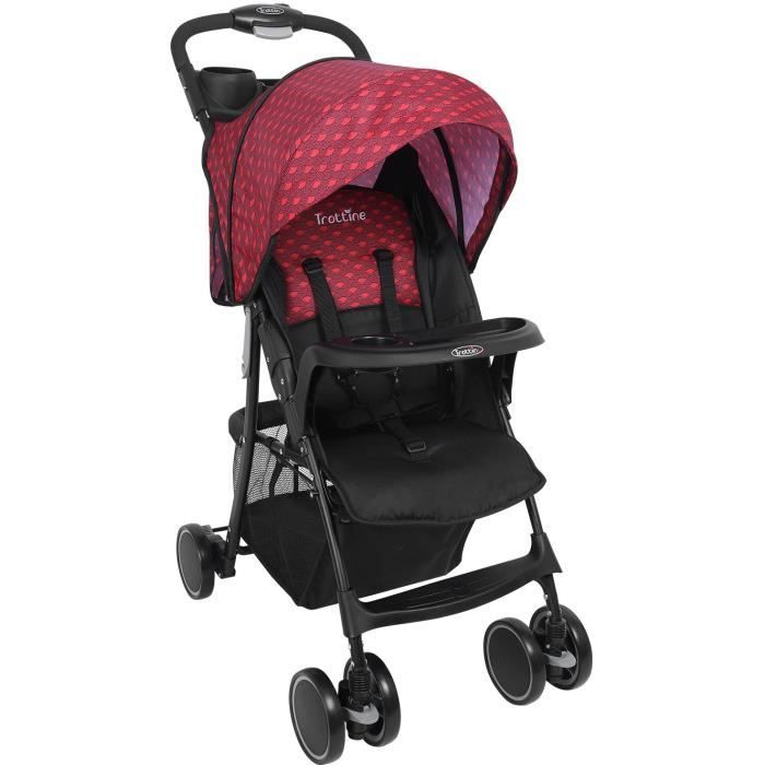 Trottine Compacte Neo 2 Poussette Citadine Nami Rouge Cdiscount Puericulture Eveil Bebe